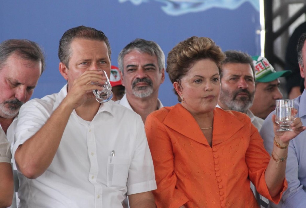 PT x PSB: Parceria entre Dilma e Campos, obras de barragens atrasam em Pernambuco