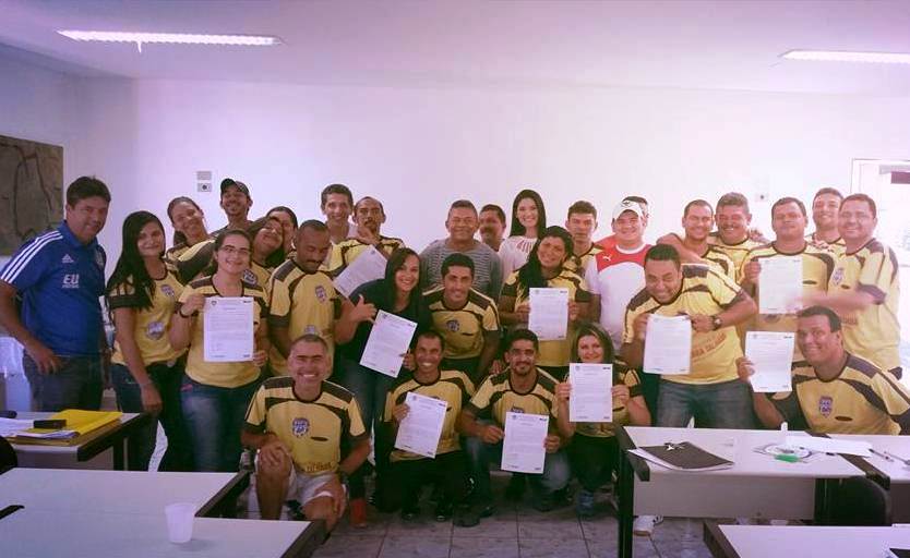 Fotos do Curso de Formação de Árbitros de Futsal