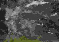Incêndio perto de Fort McMurray é visto em imagem de satélite da Nasa. 3/5/2016. Nasa/Divulgação via Reuters