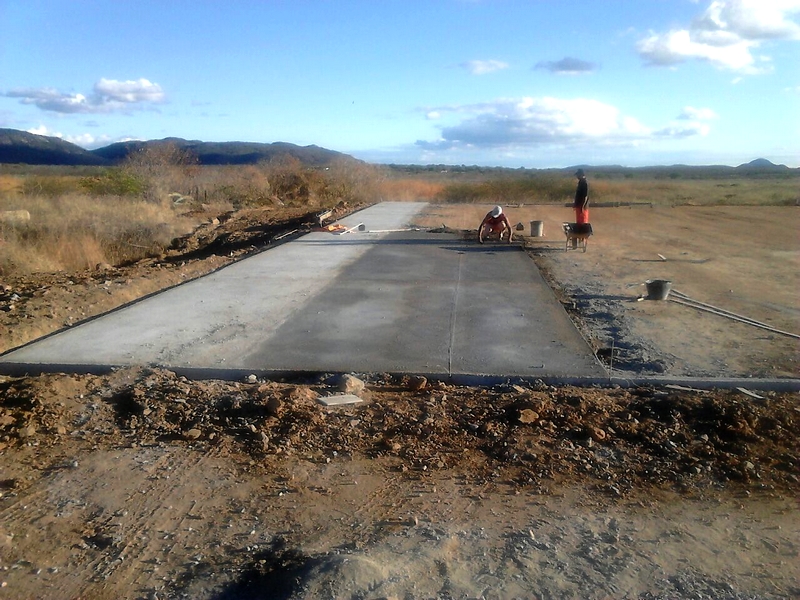 Obras de construção do aeroporto de Serra Talhada estão aceleradas