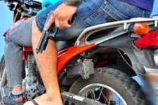 Motoqueiros armados fazem as primeiras vítimas de 2018 em ST
