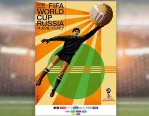 Fifa divulga o pôster oficial da 21ª edição da Copa do Mundo