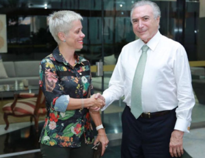Após TRF-2 negar recurso da AGU, Temer reúne-se com Cristiane Brasil