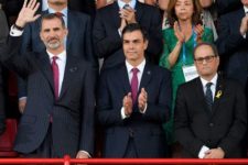 Espanha e Catalunha se encontram