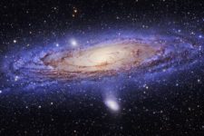 Irmã da Via Láctea foi engolida pela Andrômeda