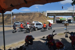 Motorista bêbado quase mata ciclista em ST