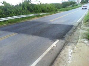 Serra-talhadense alerta sobre riscos na rodovia PE-320