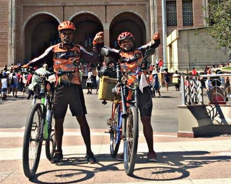 Ciclistas serra-talhadenses chegam a Aparecida