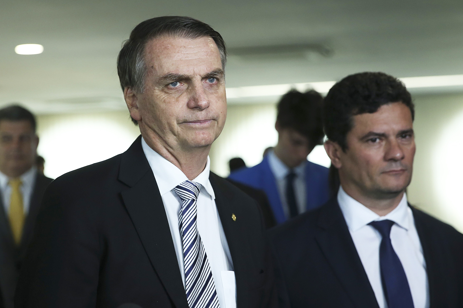 Helicóptero presidencial levou parentes de Bolsonaro a casamento