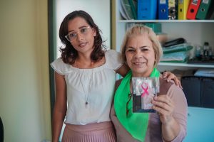 Farol uniu mulheres contra câncer de mama em ST