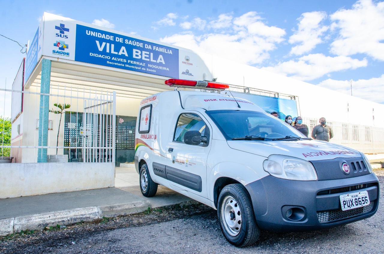 Governo de ST entregou ambulância ao Vila Bela