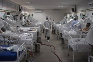 Três mortes por Covid marcaram o plantão de hospital em ST