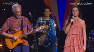 Juliette se emociona em live com Gilberto Gil: 'É uma energia tão linda'