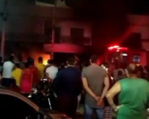 Lanchonete pega fogo no Ipsep em ST; Bombeiros foram acionados