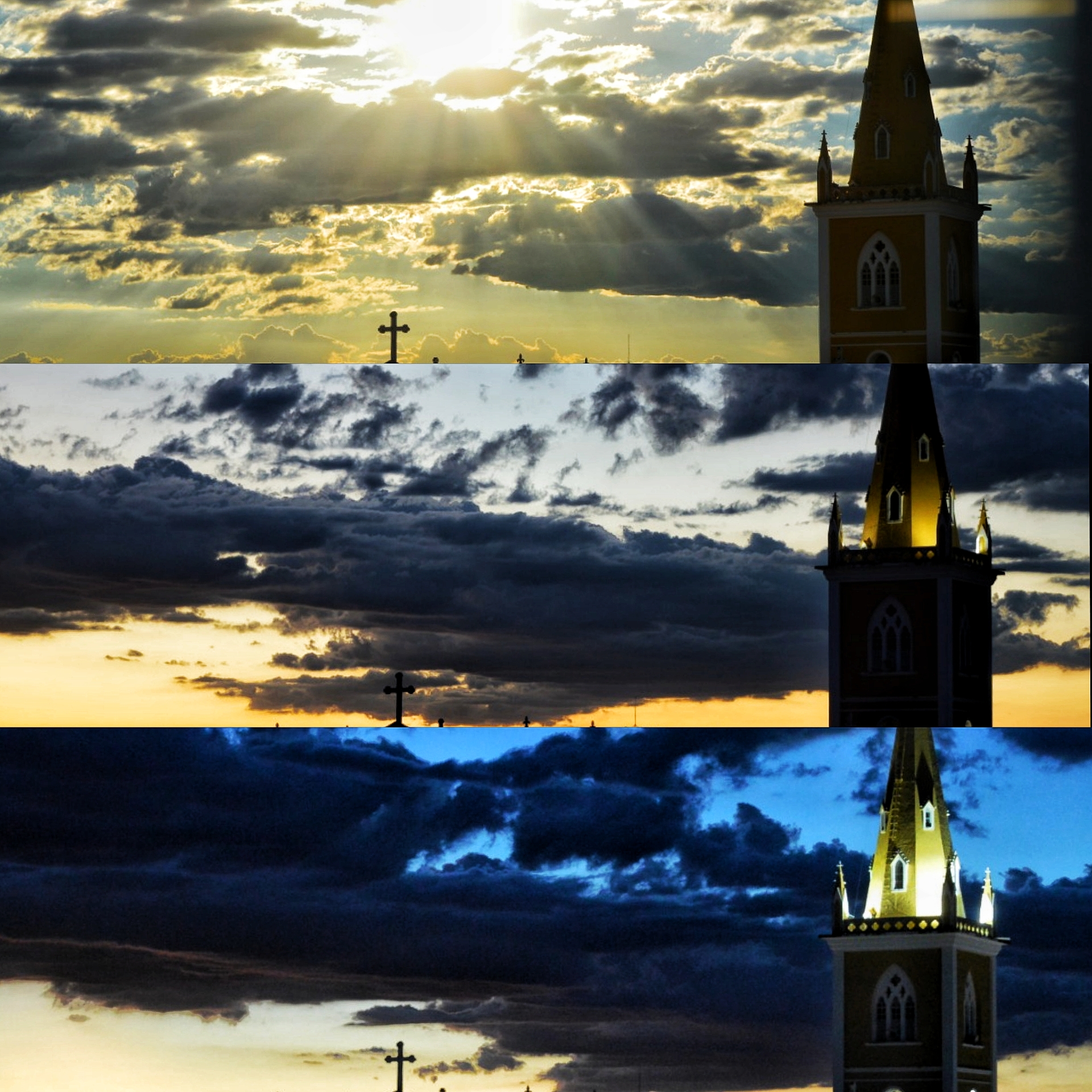 Quando o sol se despede dos serra-talhadenses