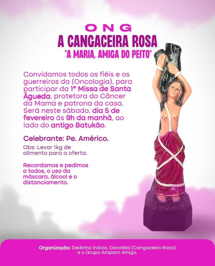 TV Farol transmite missa de Santa Águeda neste sábado (5)