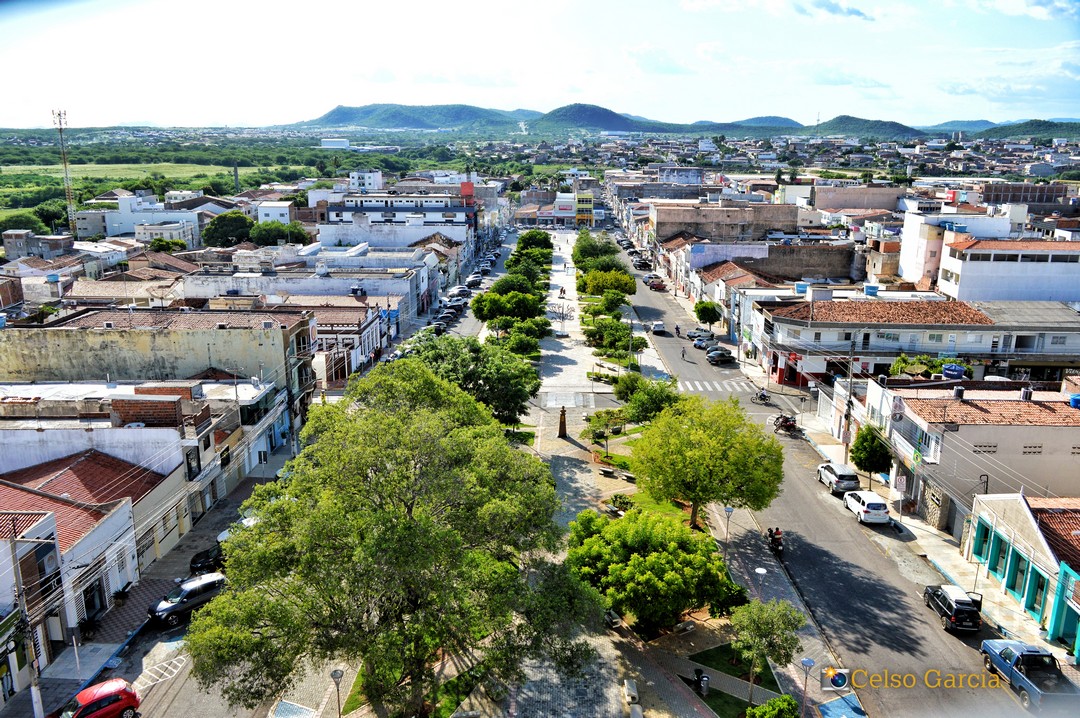 Um olhar da Matriz da Penha de Serra Talhada