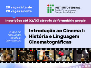 Curso de Formação ao Cinema terá 40 vagas em ST