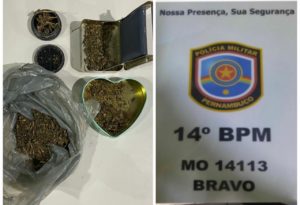 PM apreende 'kit maconha' com jovem em ST