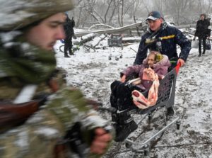 Acordo entre Rússia e Ucrânia para corredores de retirada de civis