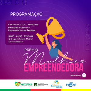 Arcoverde lança 1° Prêmio Mulher Empreendedora