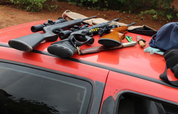 Homens são detidos e multados em R$ 2 mil por caça em ST