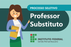 IFSertão abre seleção para professor em ST