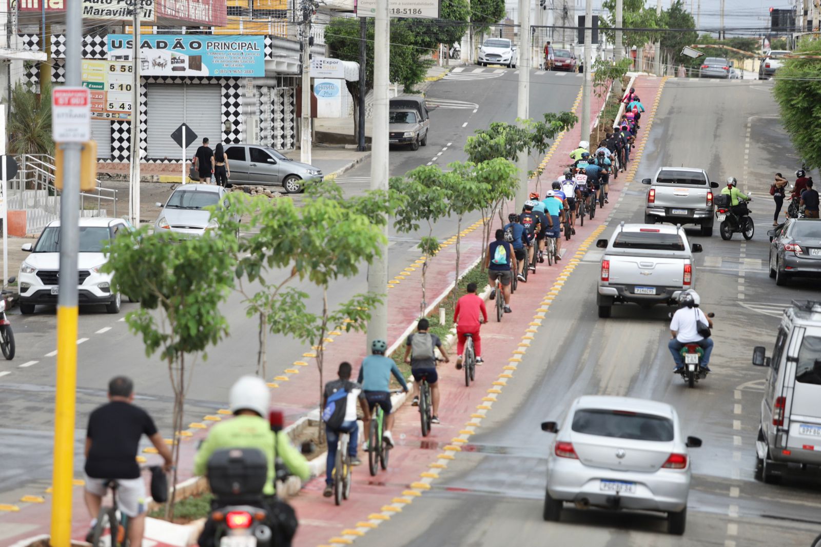 Ciclistas fecham Semana do Ecoturismo em ST