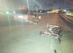 Acidente frontal em viaduto mata motociclista