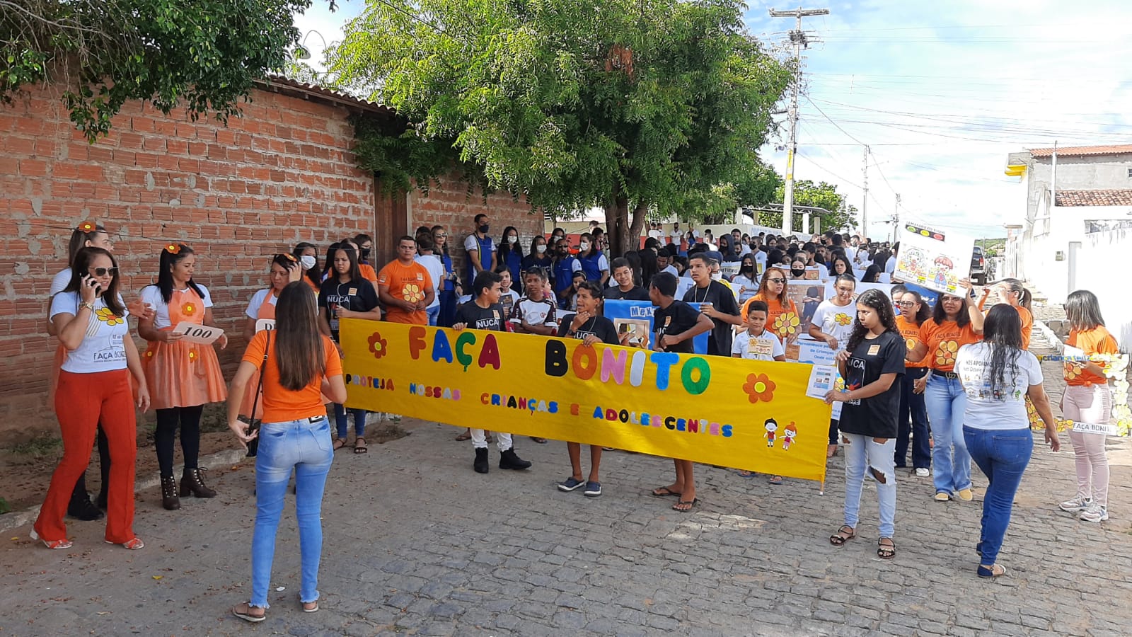Calumbi vai às ruas em combate a exploração 1 Calumbi vai às ruas em combate a exploração