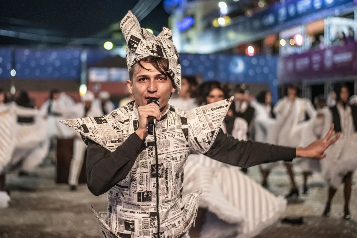 Quadrilhas dão show em concurso em ST
