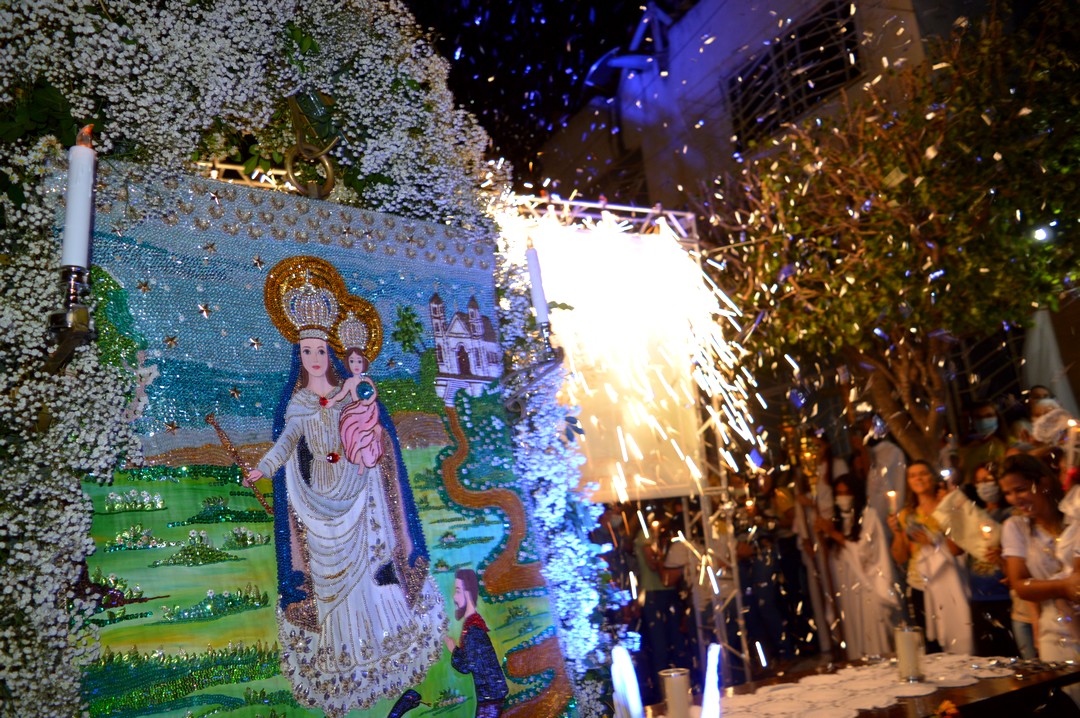 Emoção na Festa de Nossa Senhora da Penha em ST