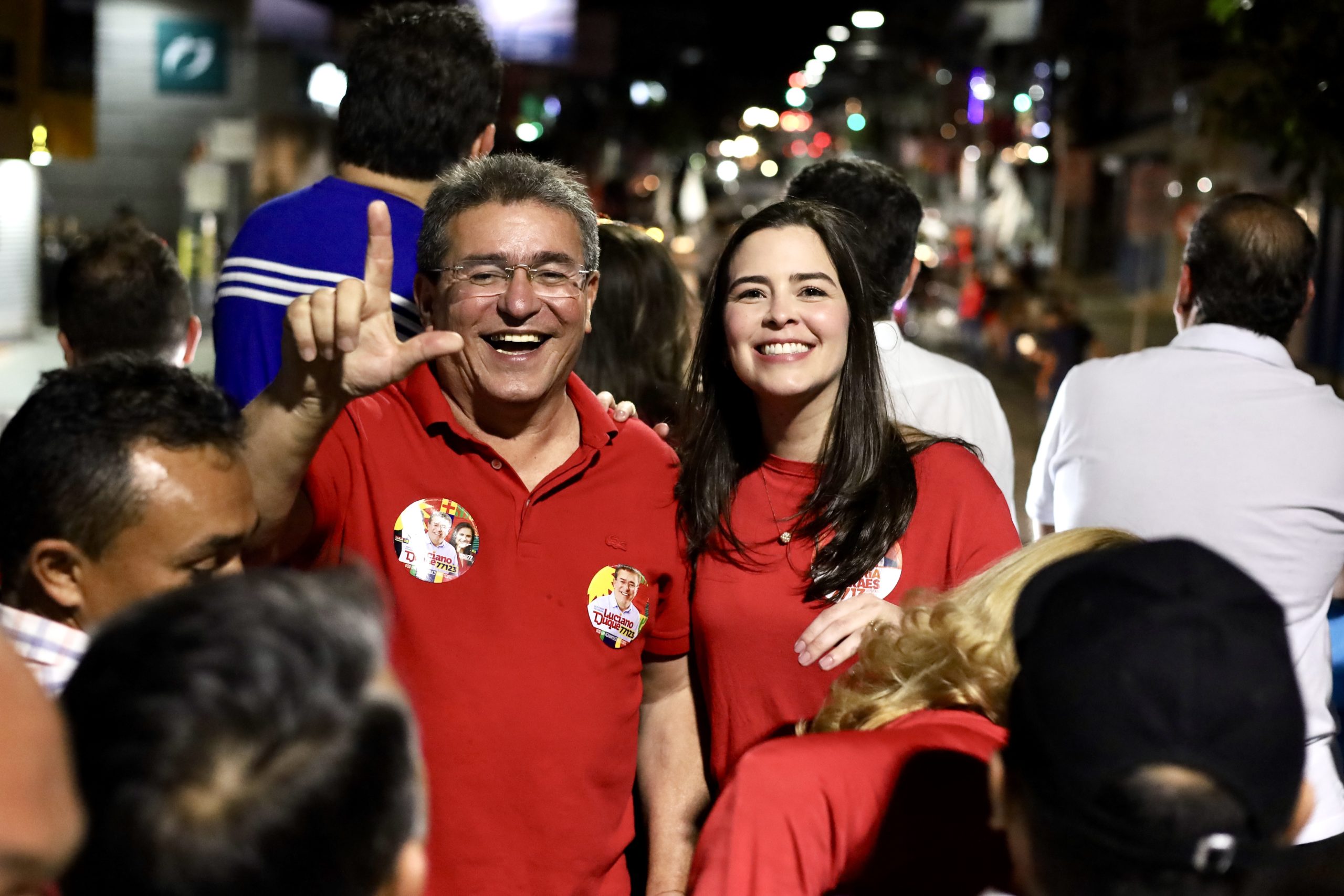 Marília leva multidão às ruas de ST e forma palanque da união