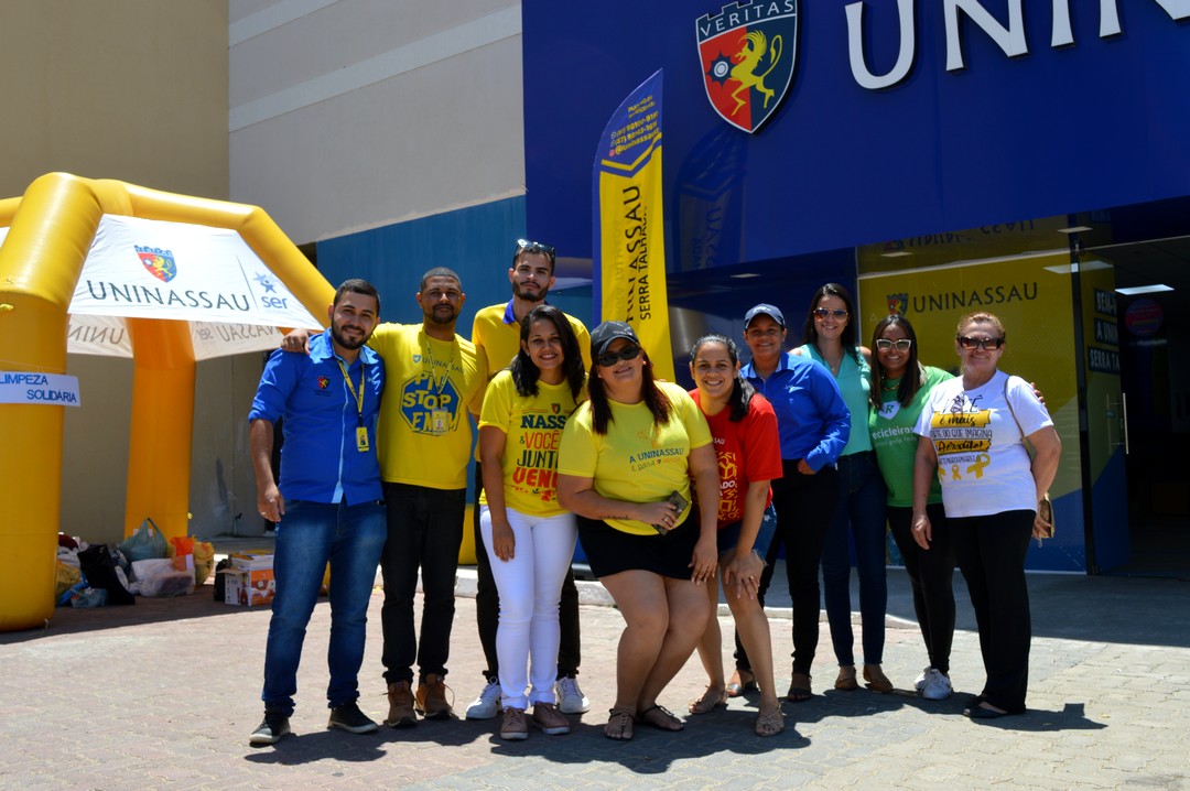 Uninassau realiza ação no Dia Mundial da Limpeza em ST