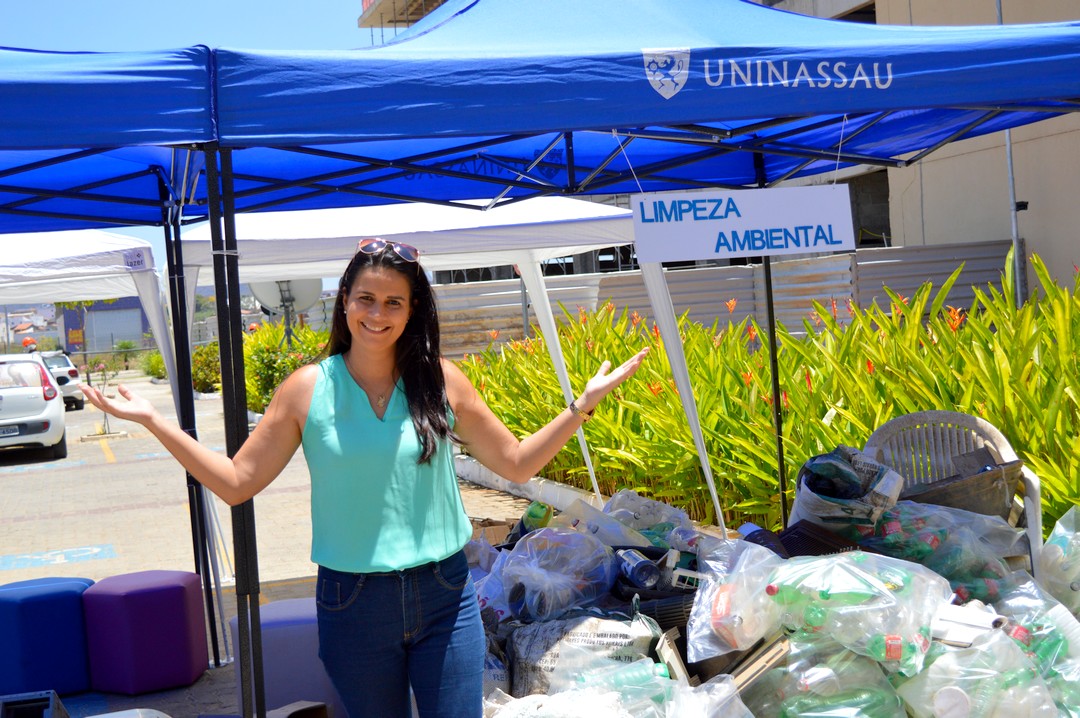 Uninassau realiza ação no Dia Mundial da Limpeza em ST