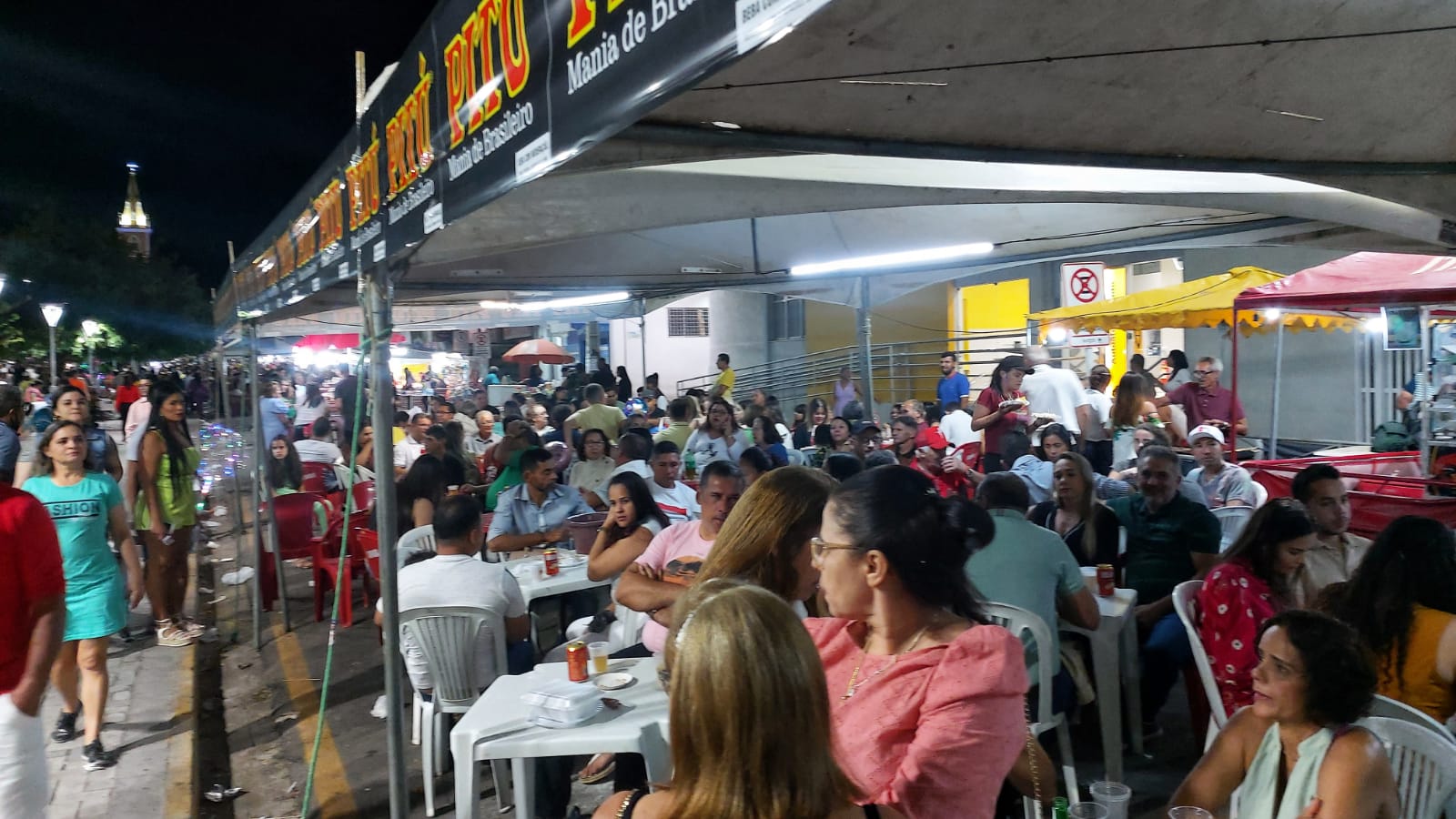 Fé, emoção e promessas encheram as ruas de ST