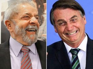 Lula cresce três pontos e vai a 46% e Bolsonaro não sai do canto