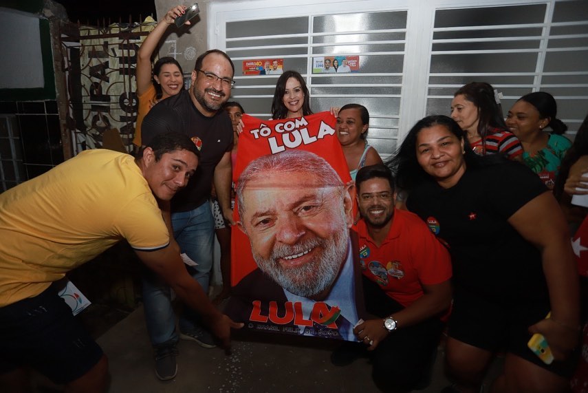 Euforia toma conta de ato em ST
