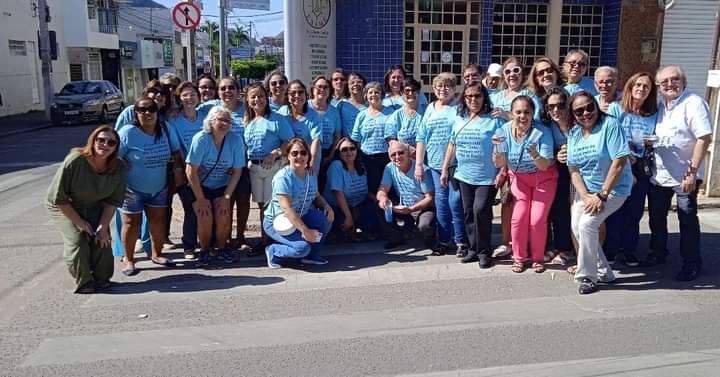 Amigos homenageiam a mais antiga moradoras da Rua 15 em ST