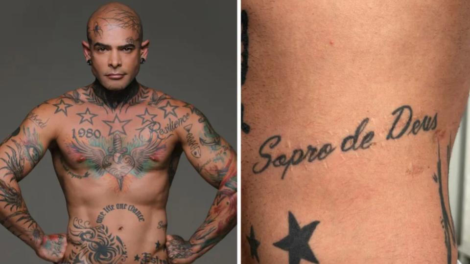 Modelo que contraiu HIV com 1ª tatuagem vence competição
