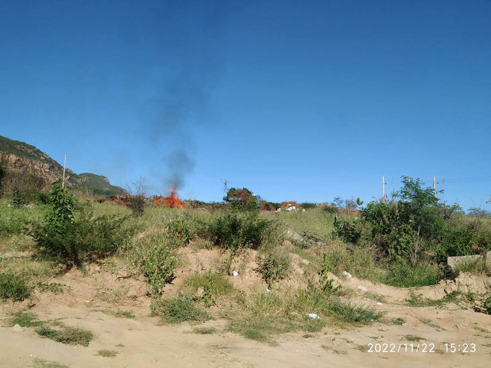 Serra-talhadense diz que prefeitura realiza 'queimada criminosa'