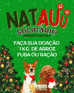 ONG Amigos Quatro Patas lança campanha natalina para os pets