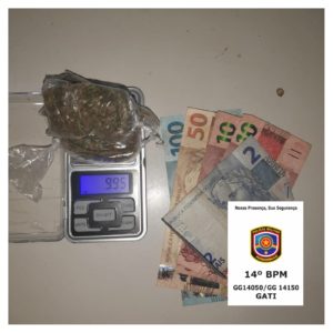 Casal é detido em saída de 'boca de fumo' de ST após alegar 'bom preço'