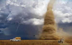 Princípio de tornado é registrado no Agreste