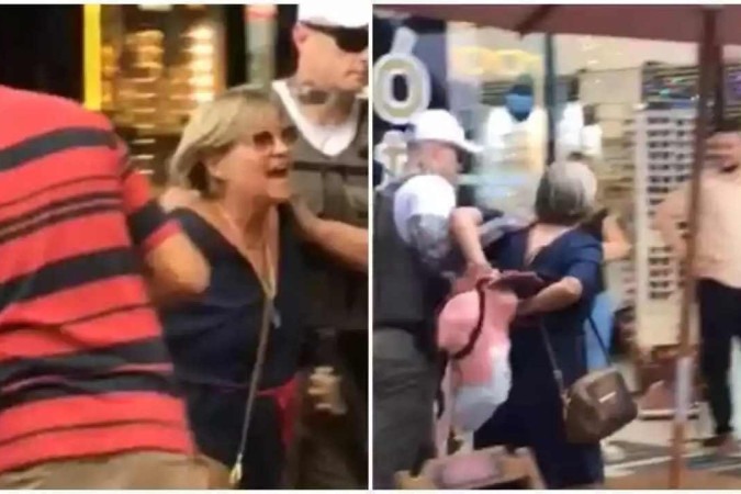 Mulher pede socorro ao ser presa após falas racistas contra atendente; vídeo