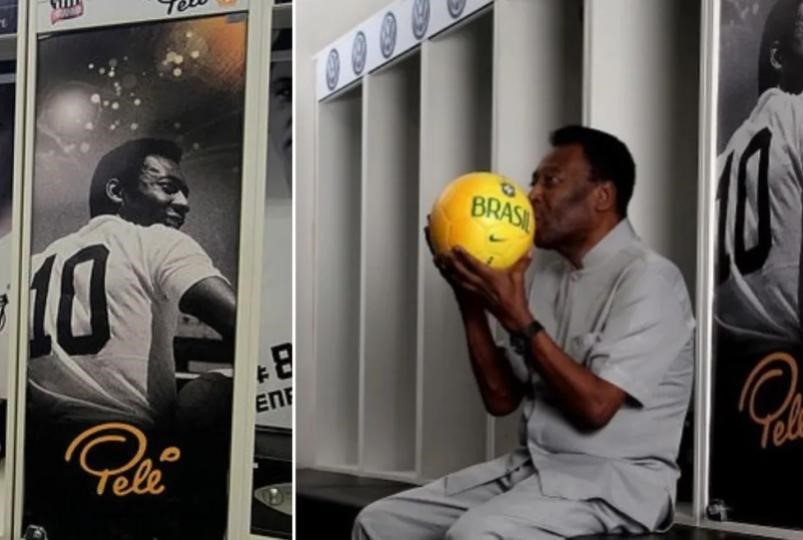 Armário de Pelé guarda segredo há mais de 40 anos