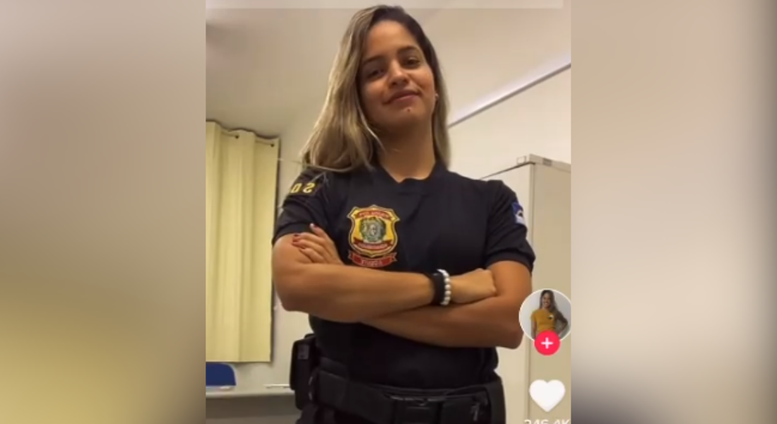 Policial civil é punida por publicar vídeos de farda
