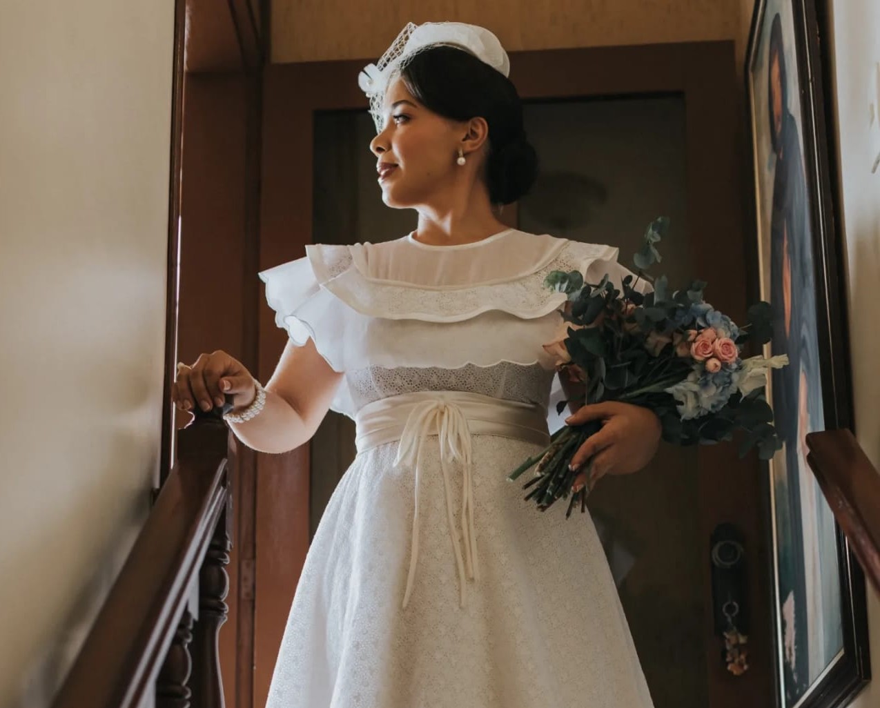 Vestido de noiva une gerações há 35 anos em ST e emociona