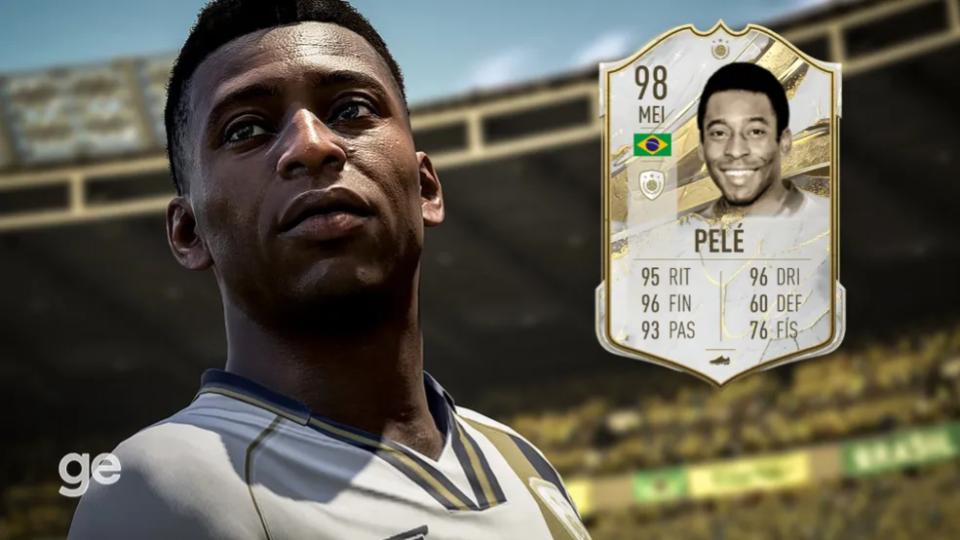 FIFA 23 distribui carta "perfeita" de Pelé