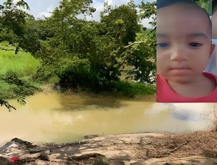 Bebê morre afogado em rio na zona rural de Gameleira